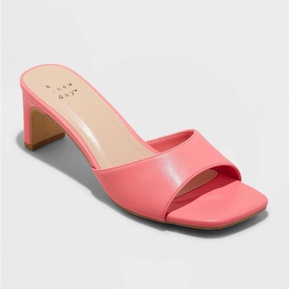 Women's Lindie Mule Heels - A New Day™
Pink nwt - Picture 1 of 6